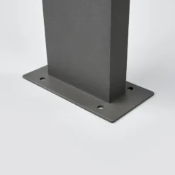 Lucande Baliza LED Juvia, 40 cm, antracita, IP54
