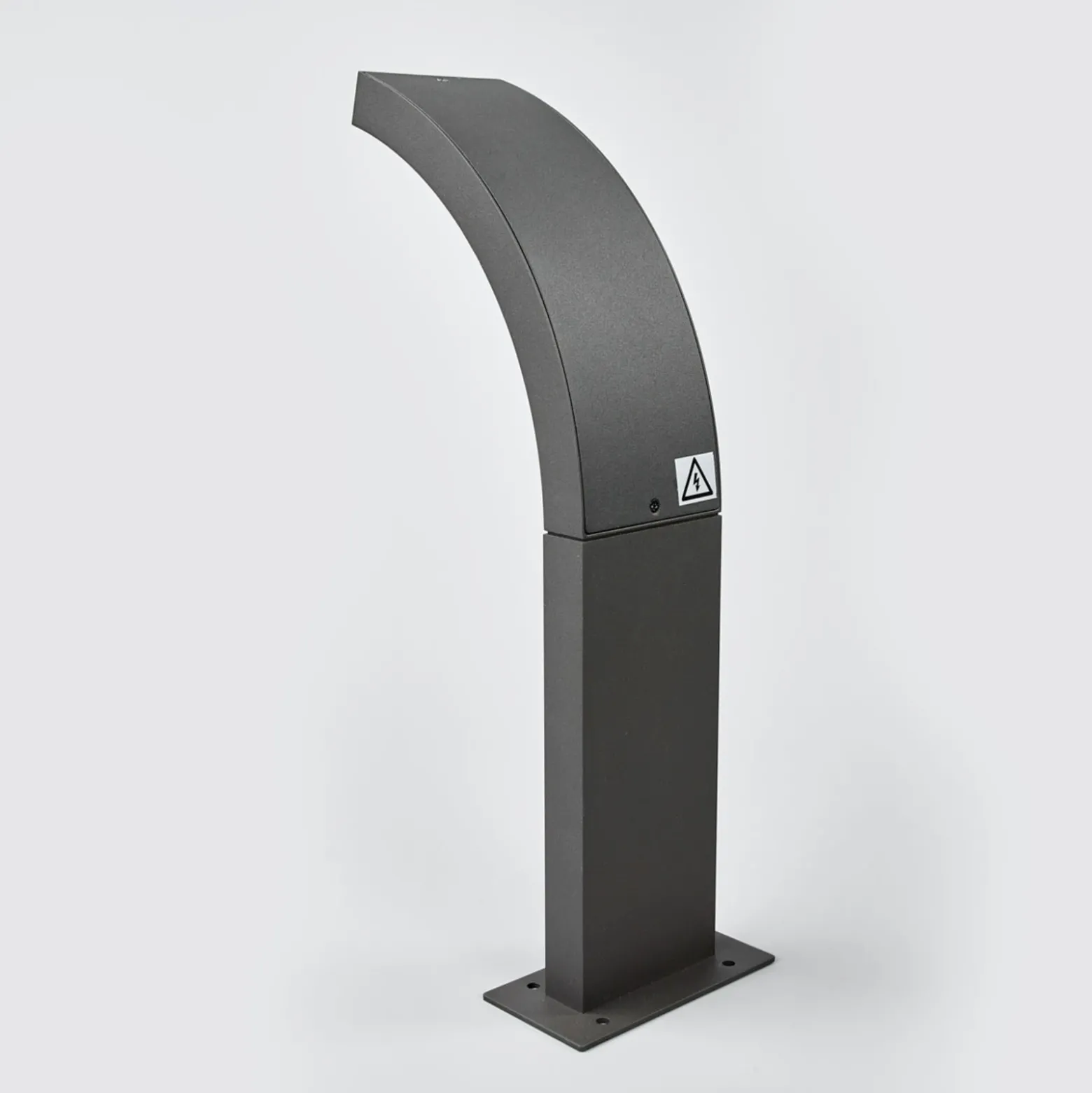 Lucande Baliza LED Juvia, 40 cm, antracita, IP54