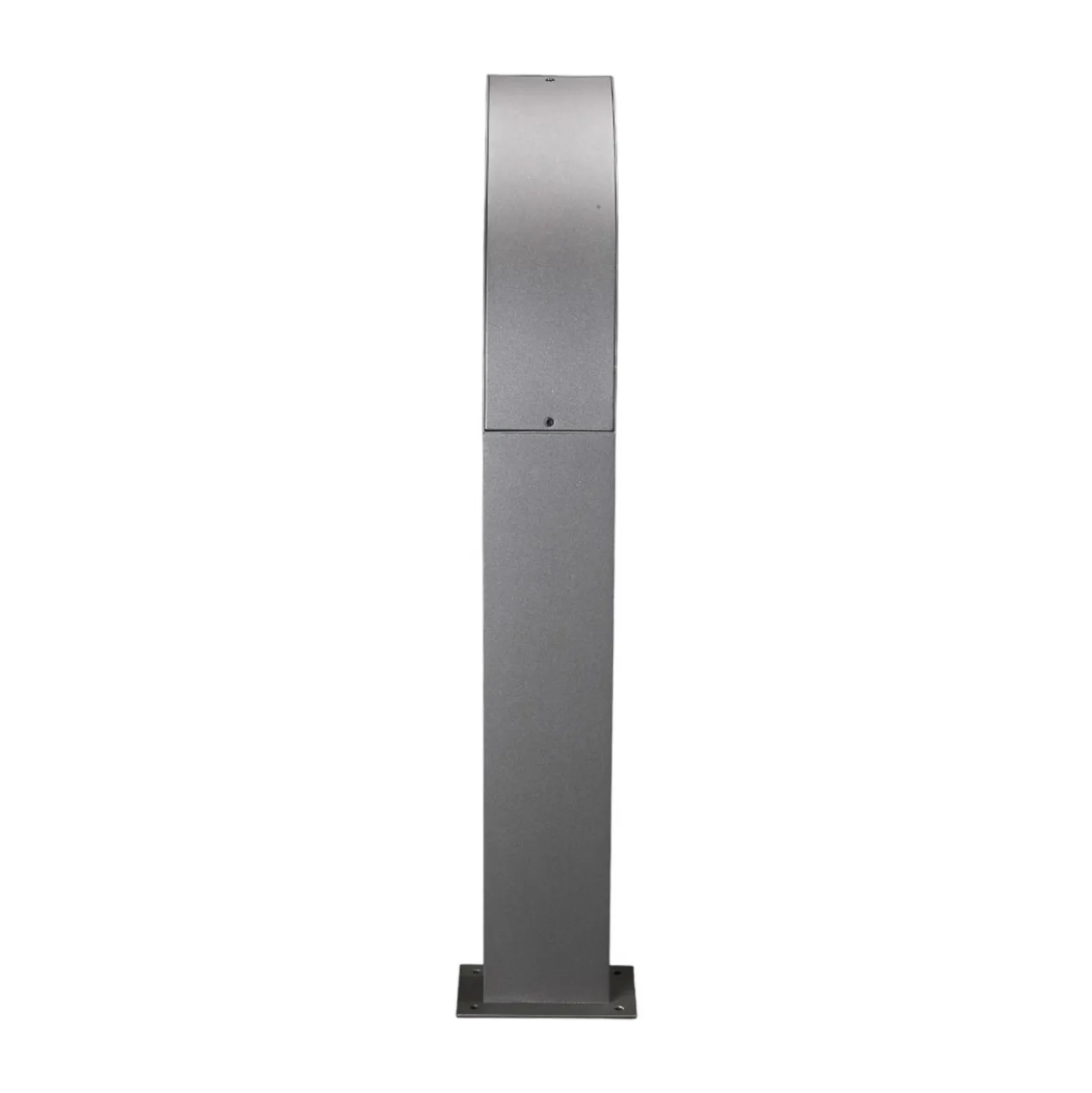 Lucande Baliza LED Lennik, 60 cm, antracita, metal
