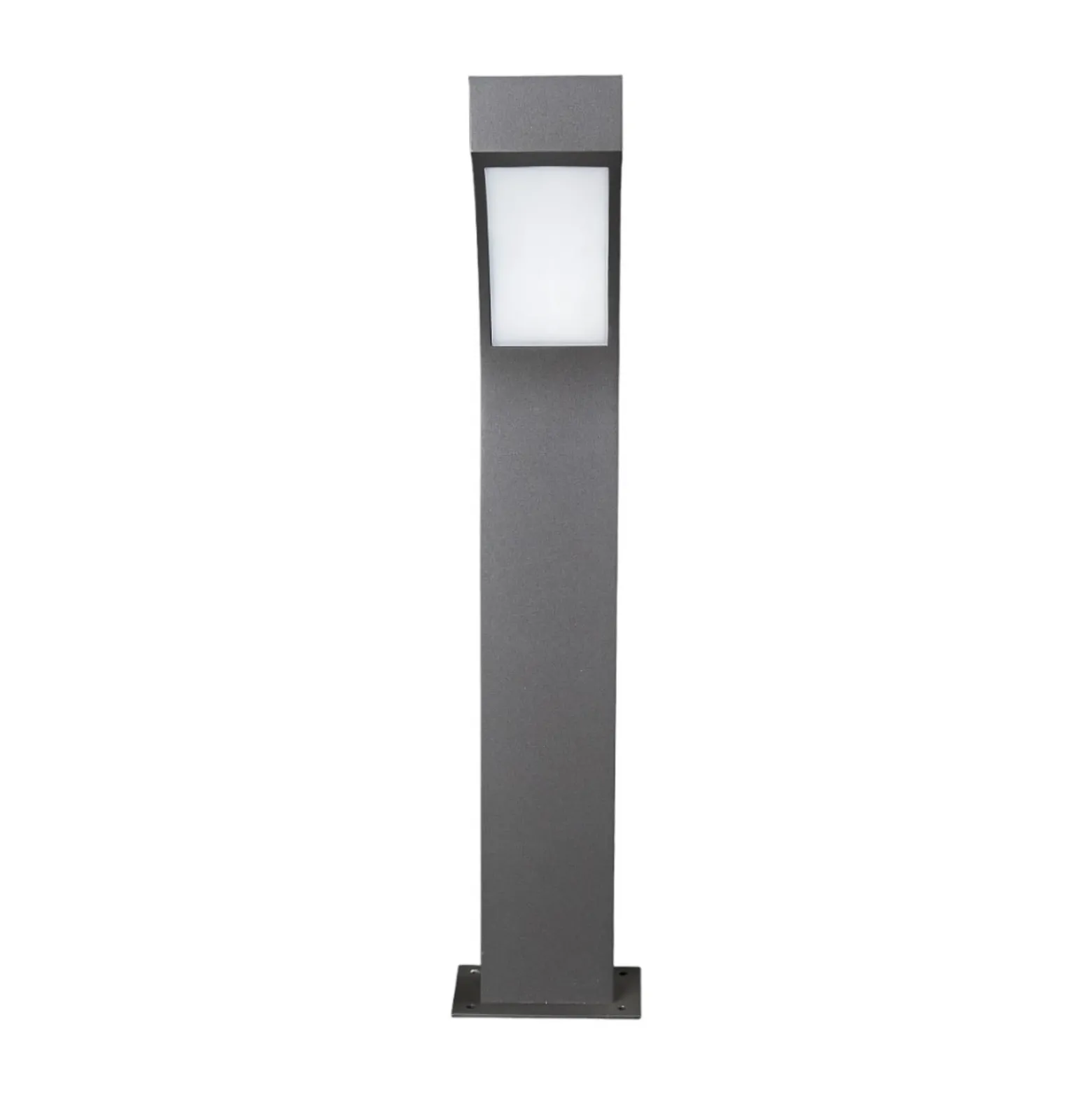 Lucande Baliza LED Lennik, 60 cm, antracita, metal