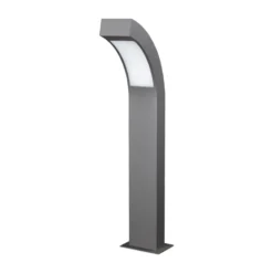 Lucande Baliza LED Lennik, 60 cm, antracita, metal
