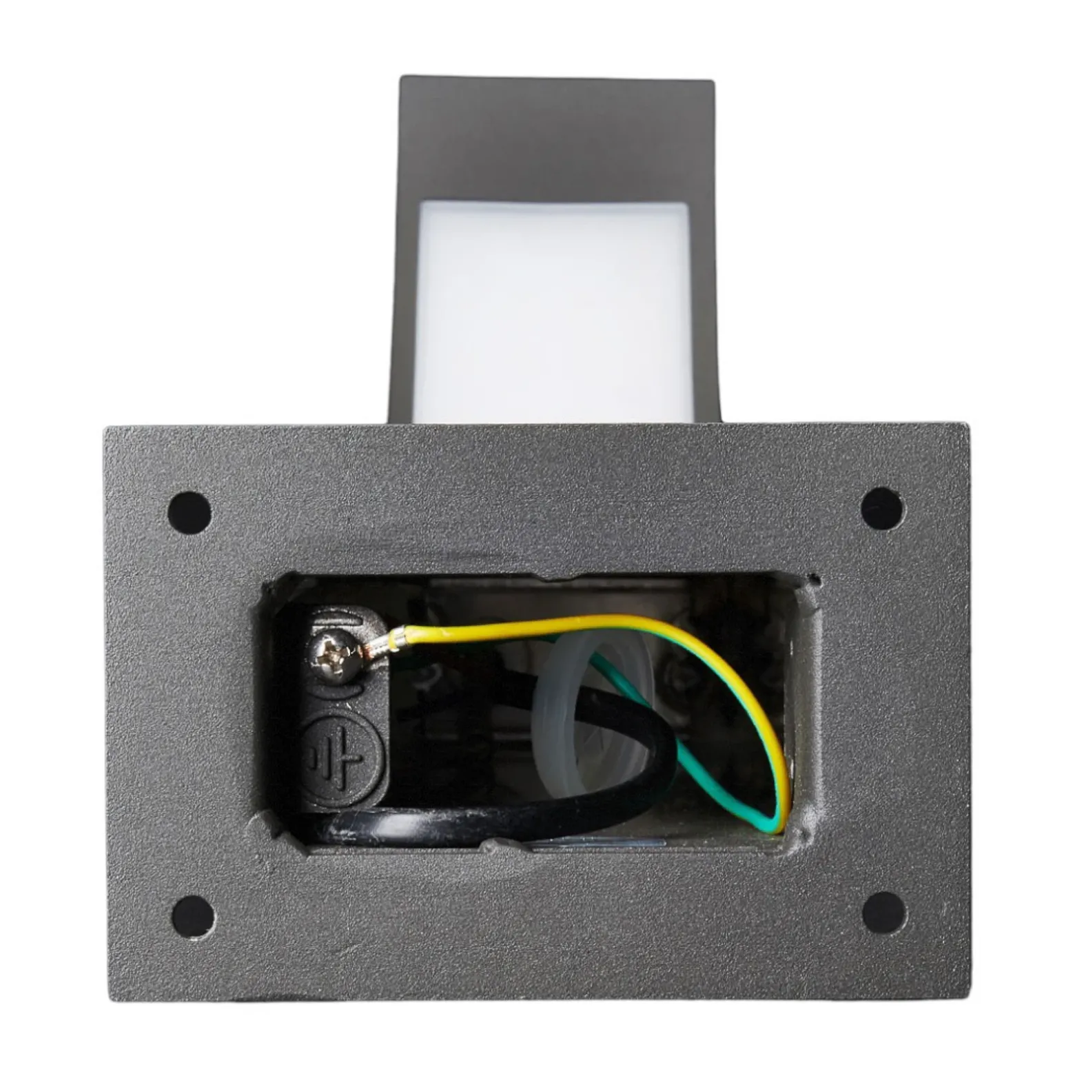 Lucande Baliza LED Lennik, 60 cm, antracita, metal