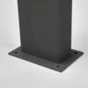 Lucande Baliza LED Lennik, sensor, 60 cm, antracita