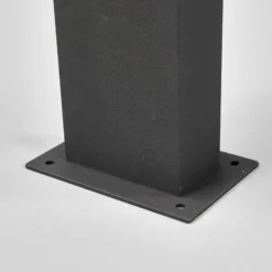 Lucande Baliza LED Lennik, sensor, 60 cm, antracita