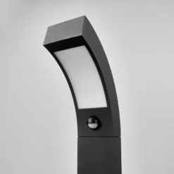 Lucande Baliza LED Lennik, sensor, 60 cm, antracita