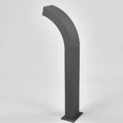 Lucande Baliza LED Lennik, sensor, 60 cm, antracita