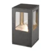 Lucande Baliza LED Nicola, 20 cm, antracita, IP54