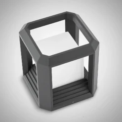 Lucande Baliza LED Serenella, antracita, metal, 27 cm