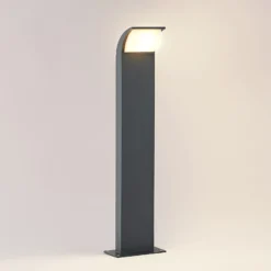 Lucande Baliza LED Tinna, 60 cm, antracita, IP65