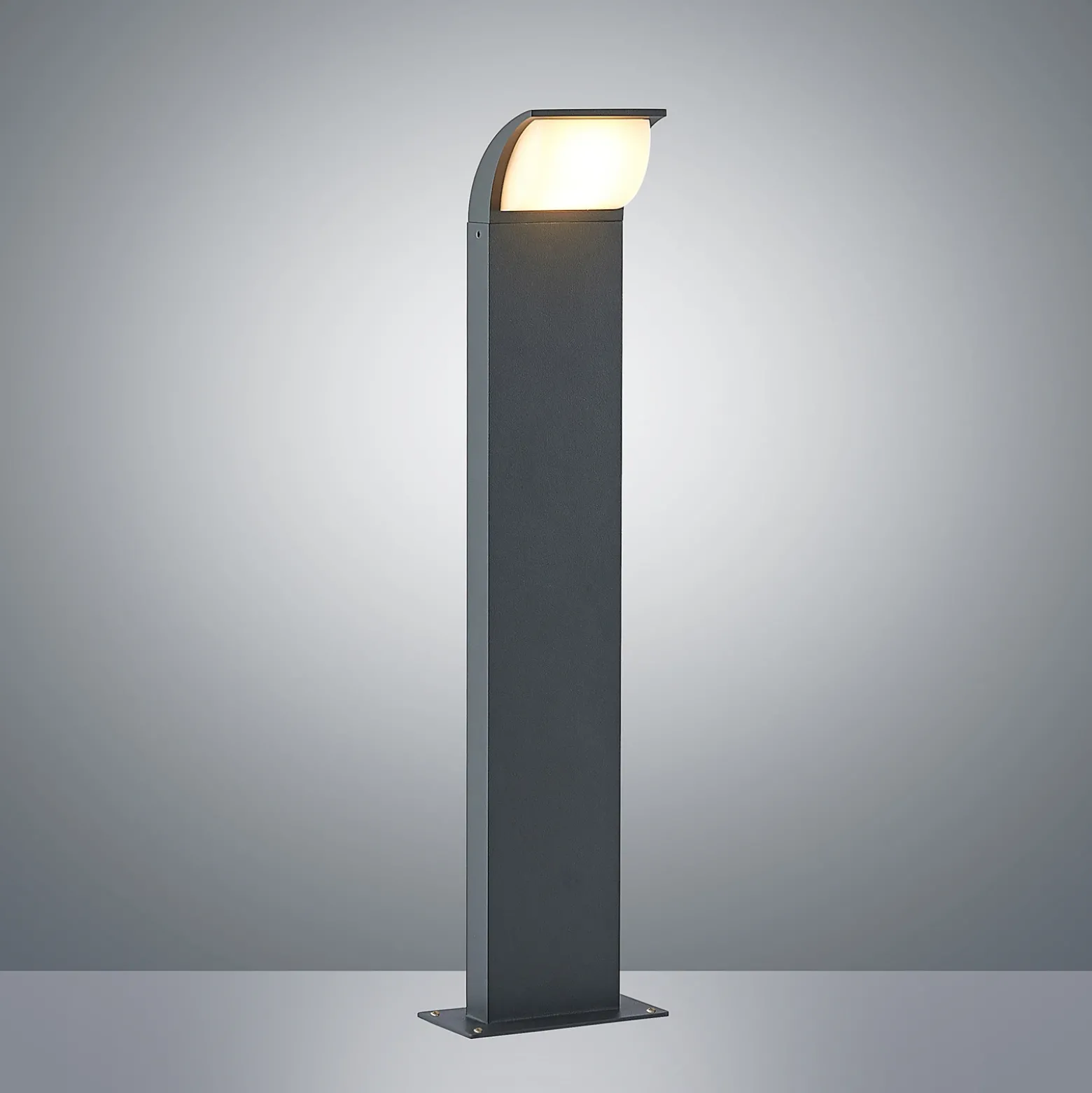 Lucande Baliza LED Tinna, 60 cm, antracita, IP65