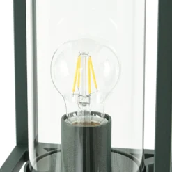 Lucande Bolardo luminoso Ferda, 100 cm, verde, IP44
