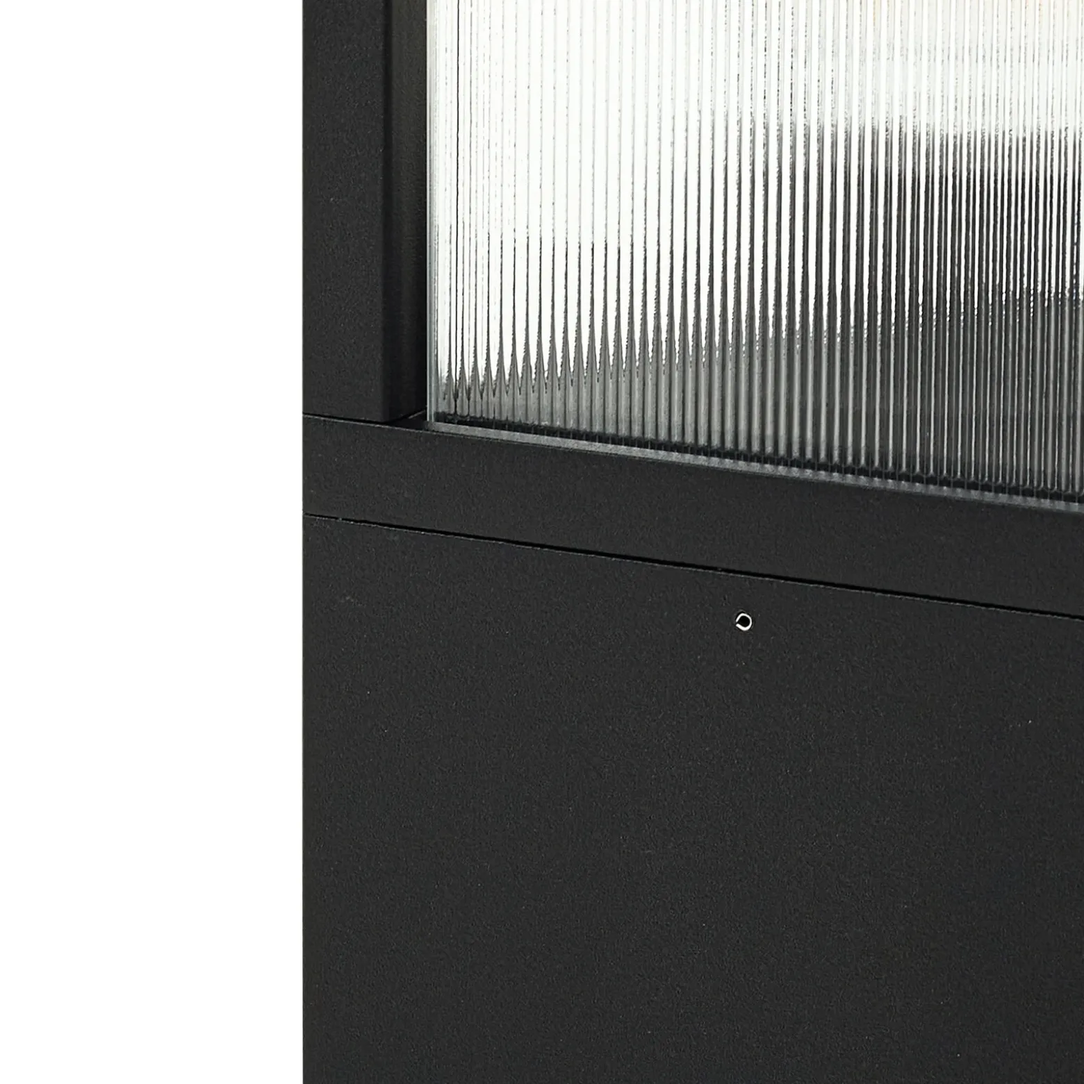 Lucande Bolardo luminoso Klemens, 90 cm, negro, metal, IP54