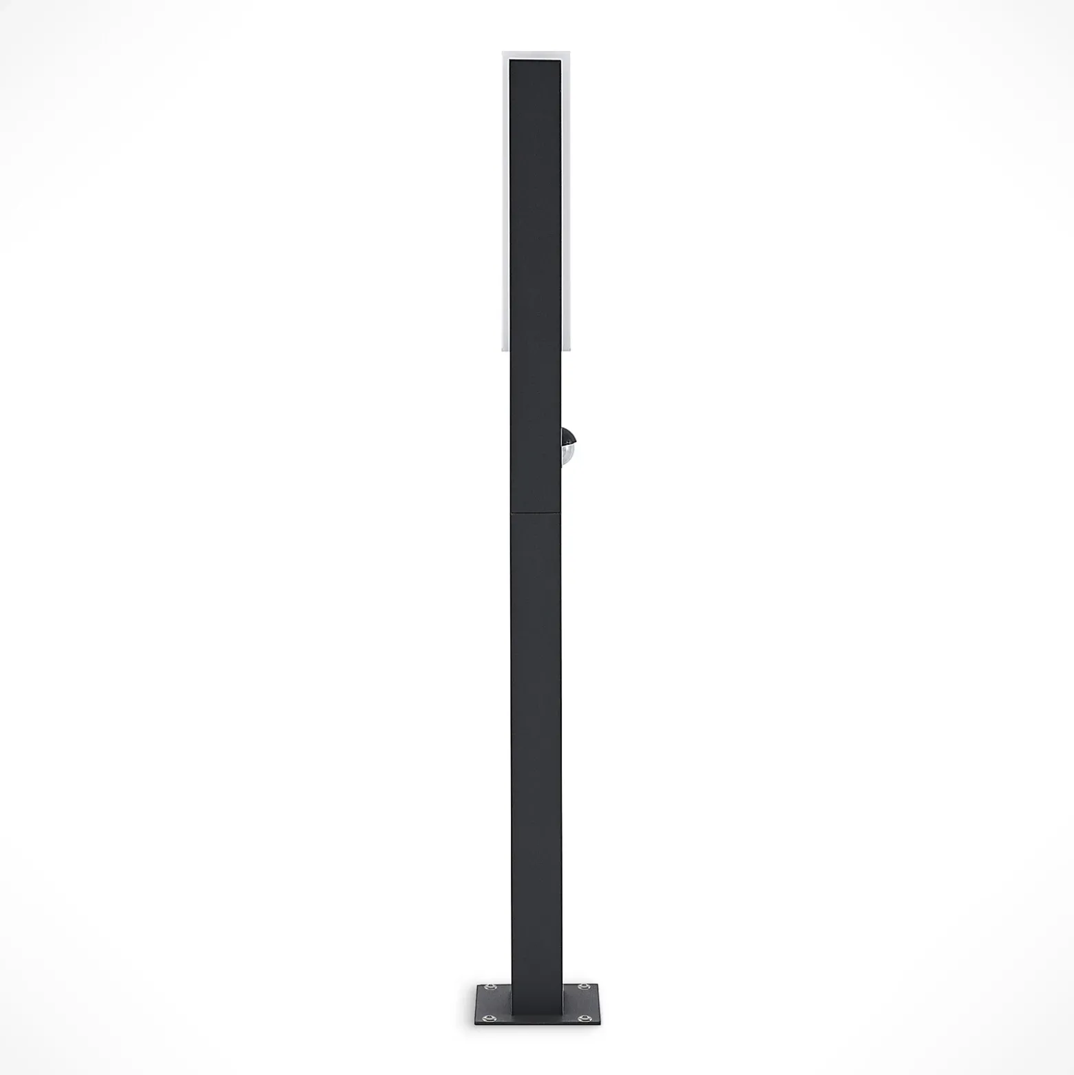 Lucande, bolardo luminoso LED Virgalia, detector de movimiento, 65 cm, IP54