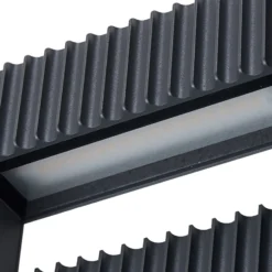 Lucande, bolardo luminoso LED Tavion, 60 cm, antracita, IP65