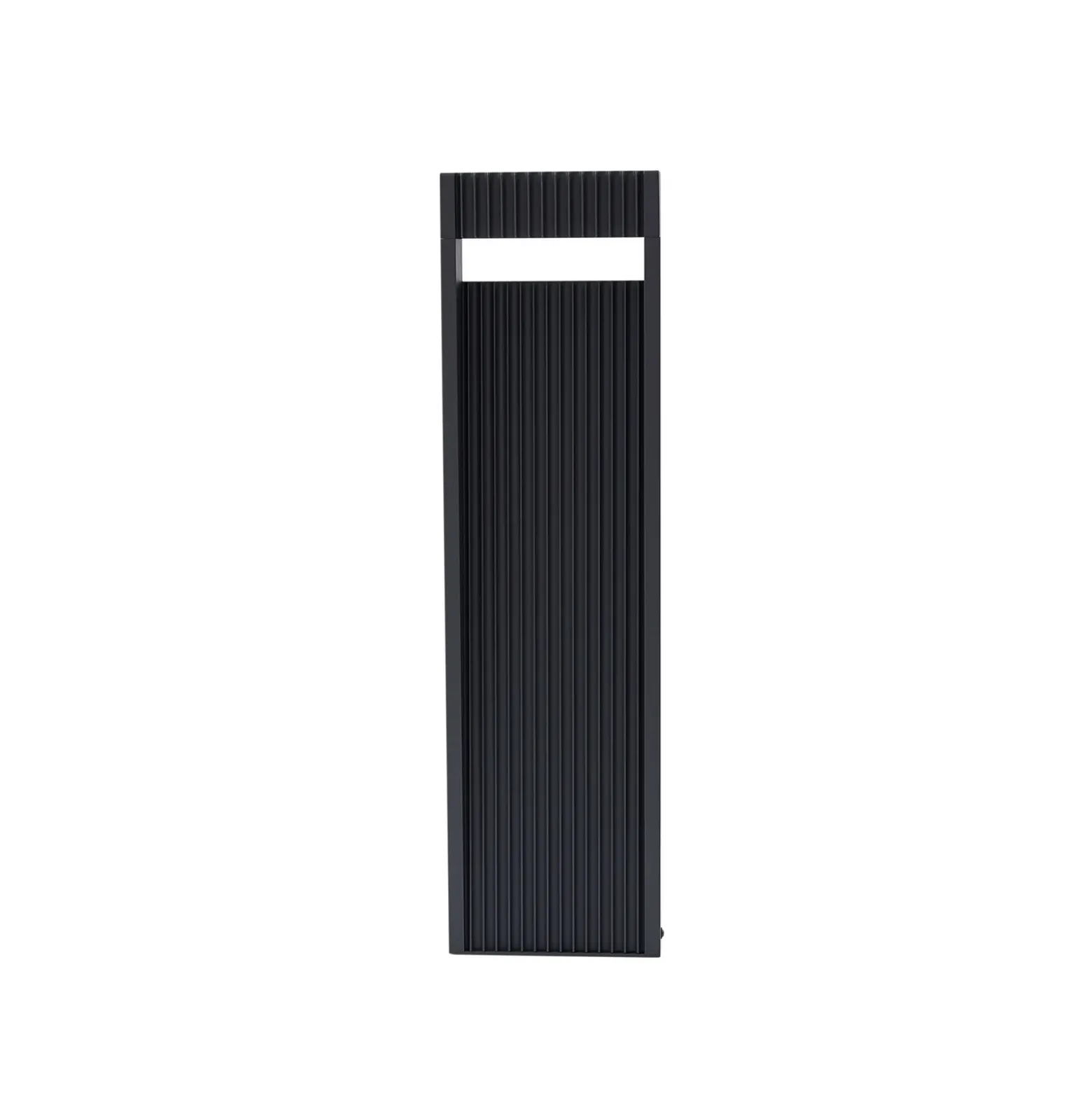 Lucande, bolardo luminoso LED Tavion, 60 cm, antracita, IP65