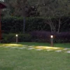 Lucande Bolardo luminoso LED Leya, 65 cm, antracita, metal, IP54