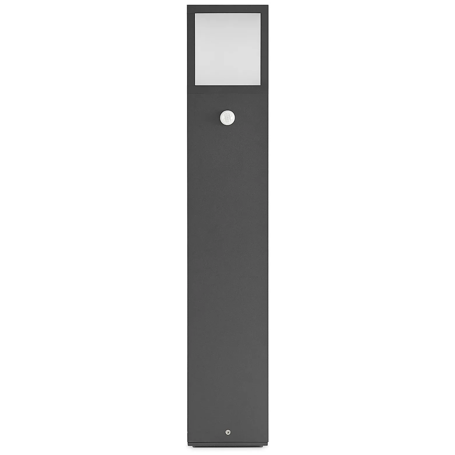 Lucande, bolardo luminoso LED Dewari, detector de movimiento, 65 cm, IP54