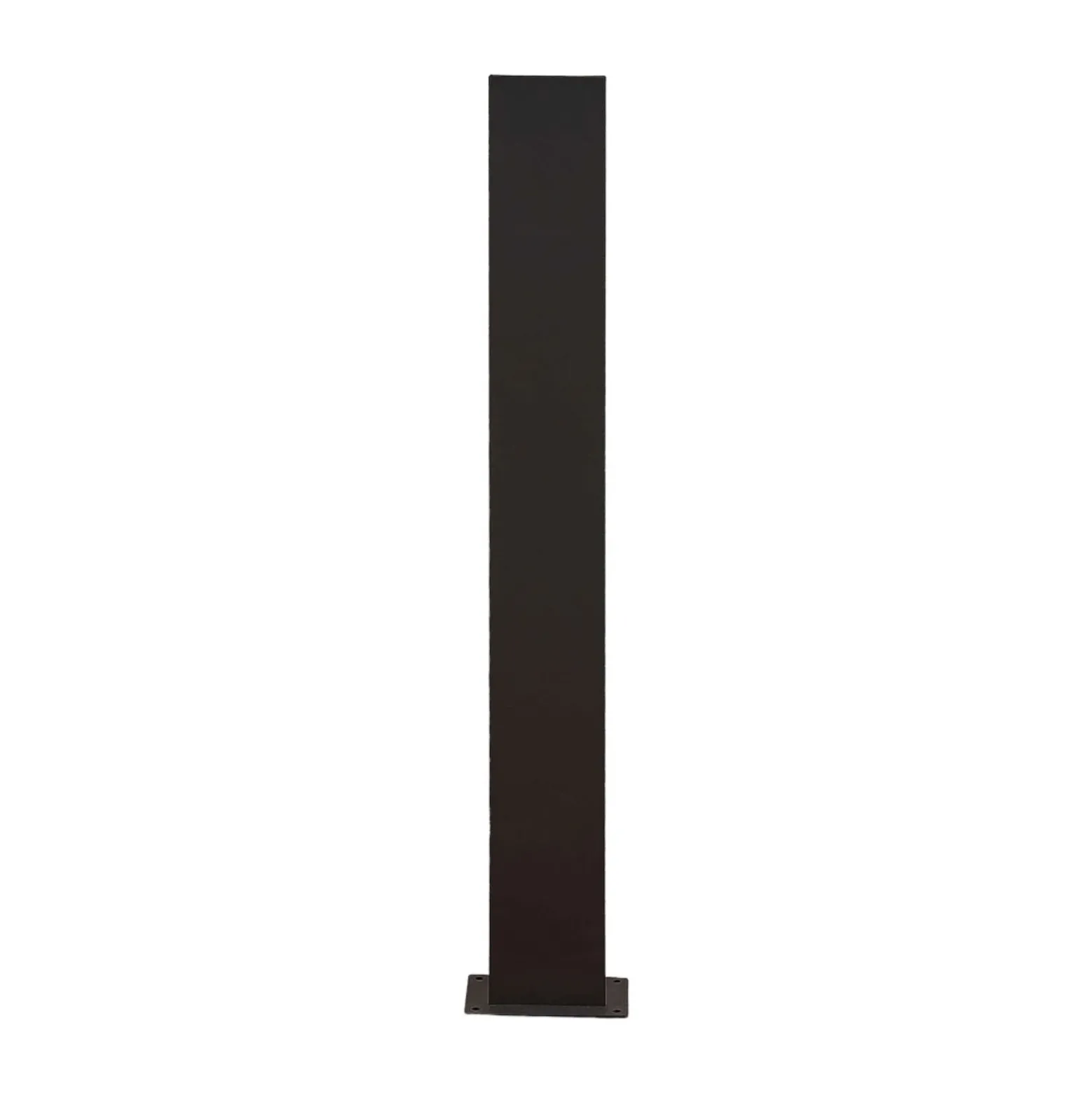 Lucande Bolardo luminoso LED Aegisa, 80 cm, antracita, metal, IP54