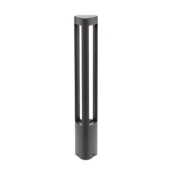 Lucande, bolardo luminoso LED Pirron, 80 cm, triangular, IP54