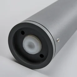 Lucande Bolardo luminoso LED Tomas, 75 cm, gris oscuro, IP54