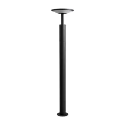 Lucande, bolardo luminoso LED Fenia, 100 cm, antracita, IP65