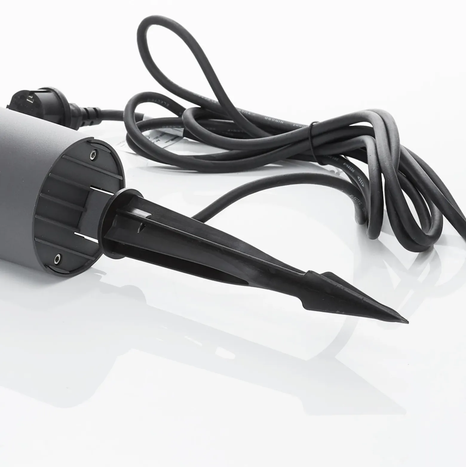 Lucande foco exterior LED Anton, pincho de suelo, antracita, metal