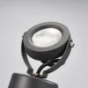 Lucande foco exterior LED Gavin, 33 cm, antracita, aluminio