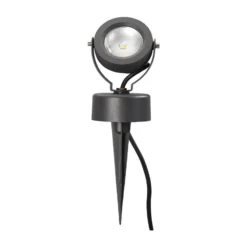 Lucande foco exterior LED Gavin, 33 cm, antracita, aluminio