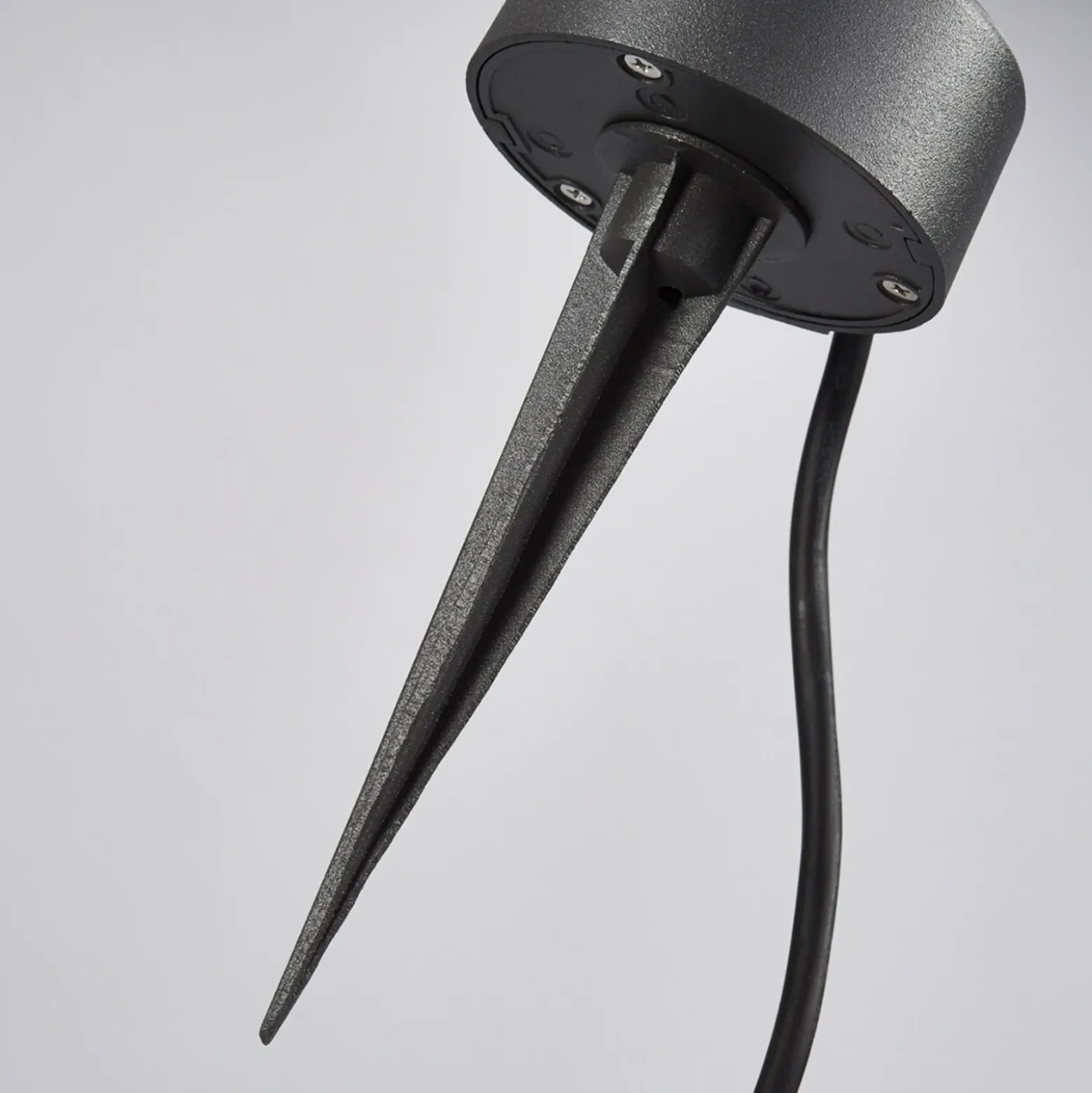 Lucande foco exterior LED Gavin, 33 cm, antracita, aluminio