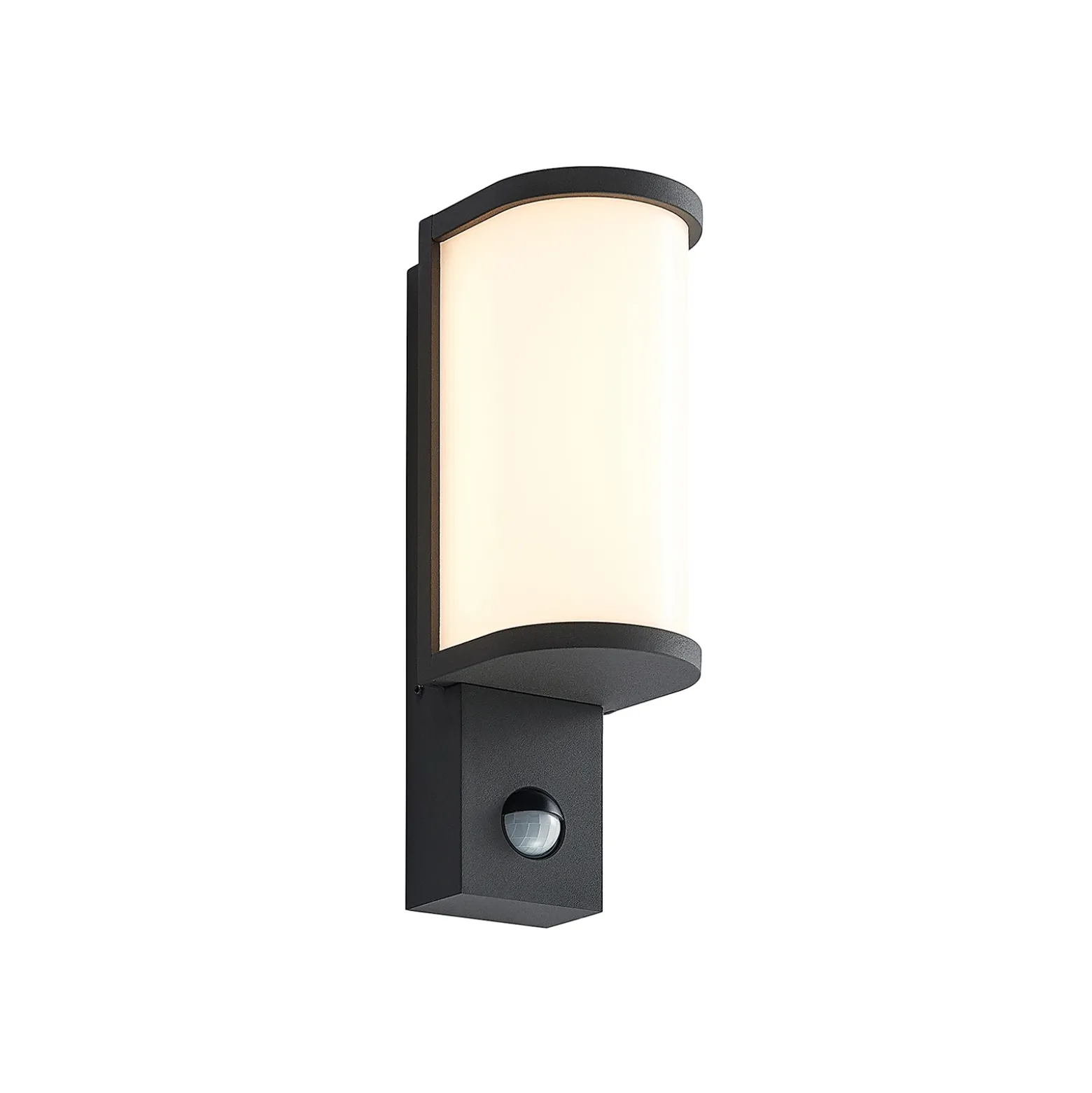 Lucande Jokum aplique LED de exterior, IP54 sensor