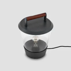 Lucande Larkyn lámpara de mesa decoración exterior