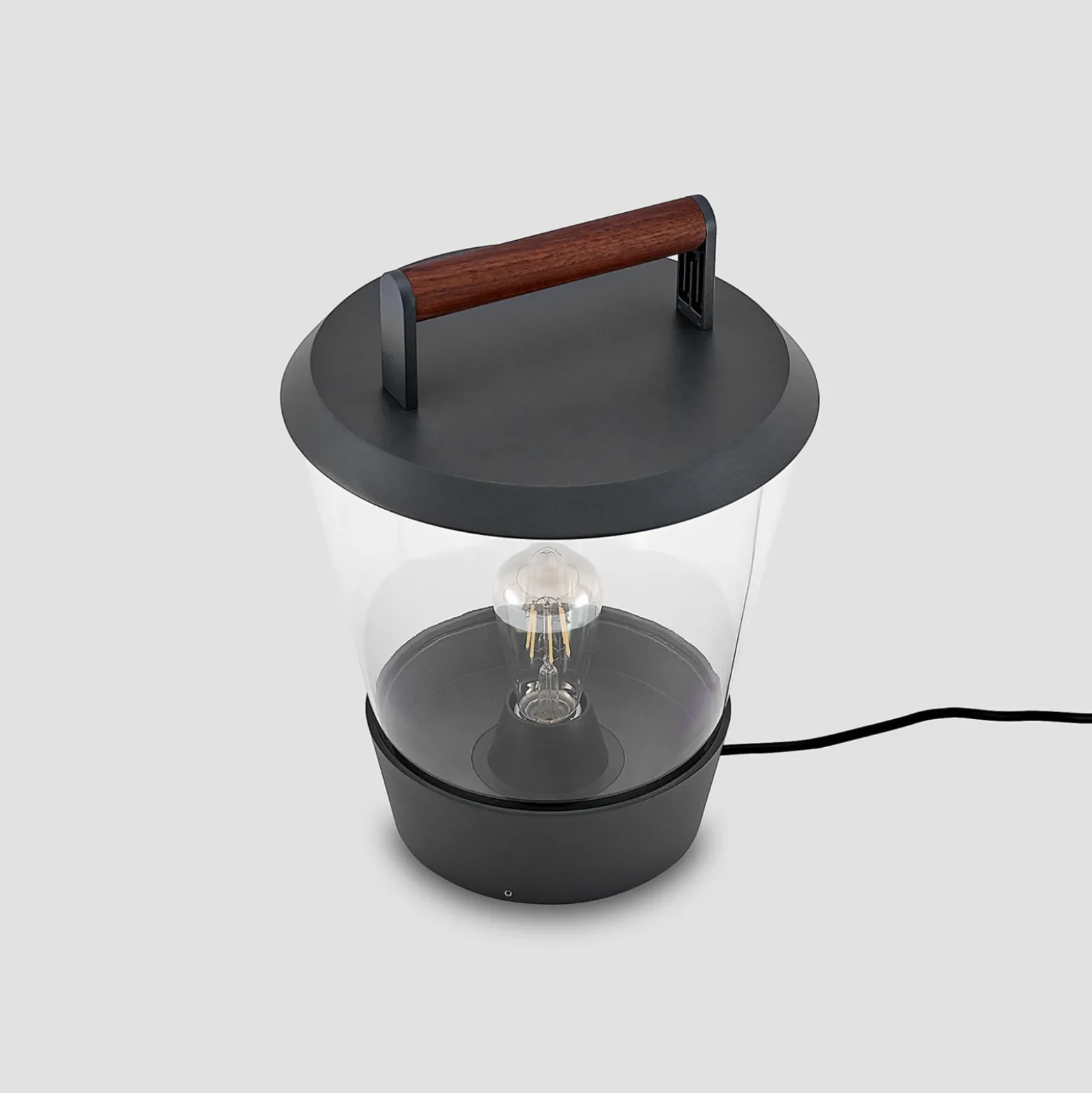 Lucande Larkyn lámpara de mesa decoración exterior