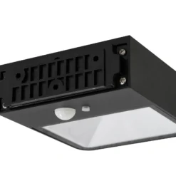 Lucande LED aplique para exterior Dava, altura 5 cm, sensor