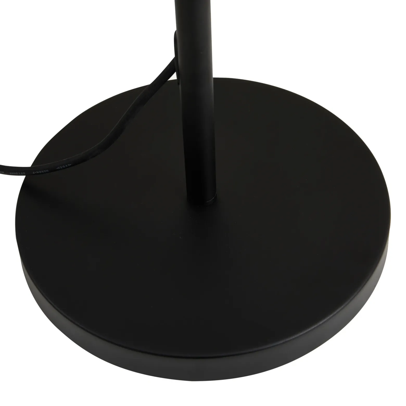 Lucande LED lámpara de pie exterior Heribio, negro, hierro, 153 cm