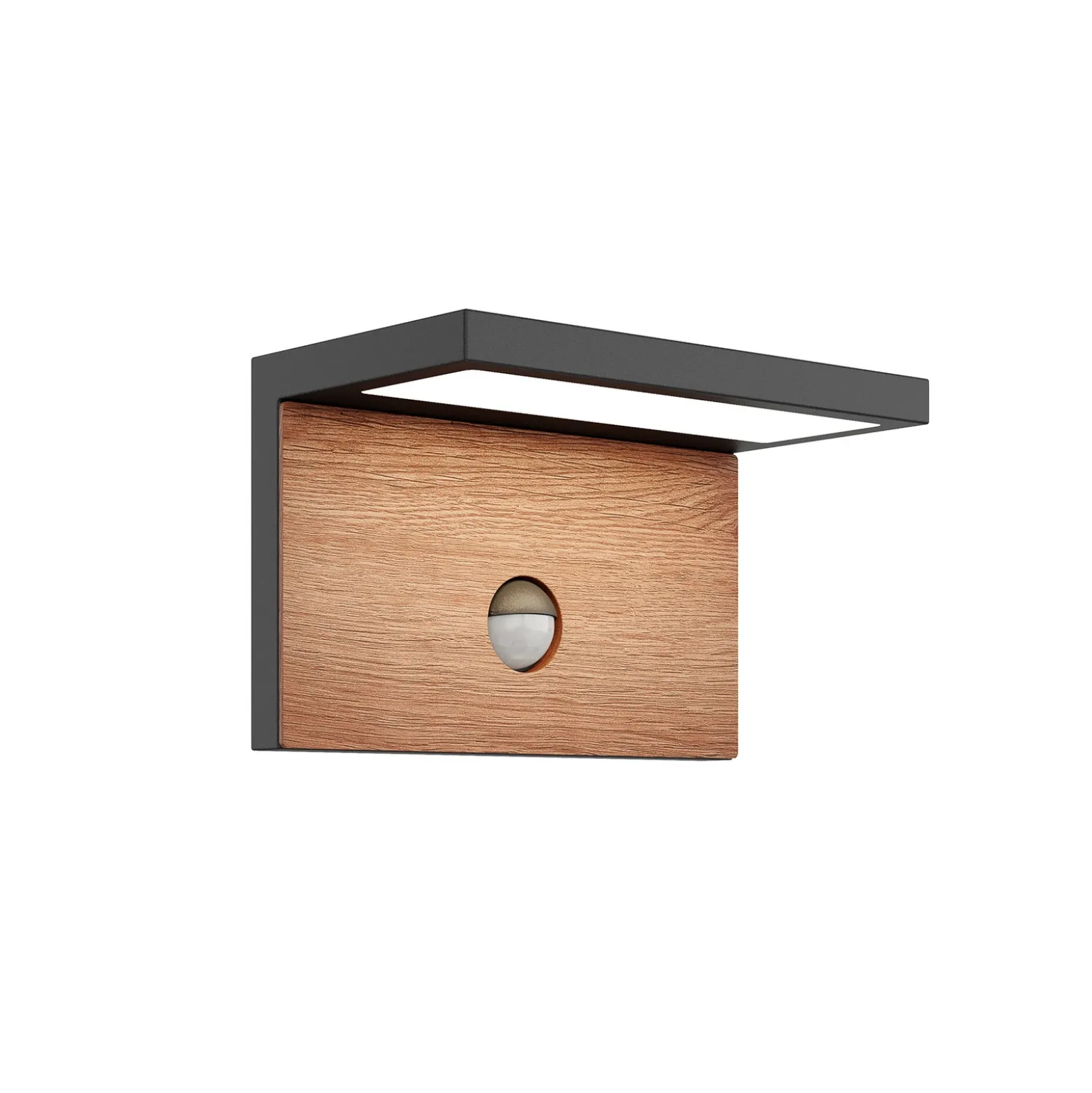 Lucande Lignus aplique LED, detector de movimiento