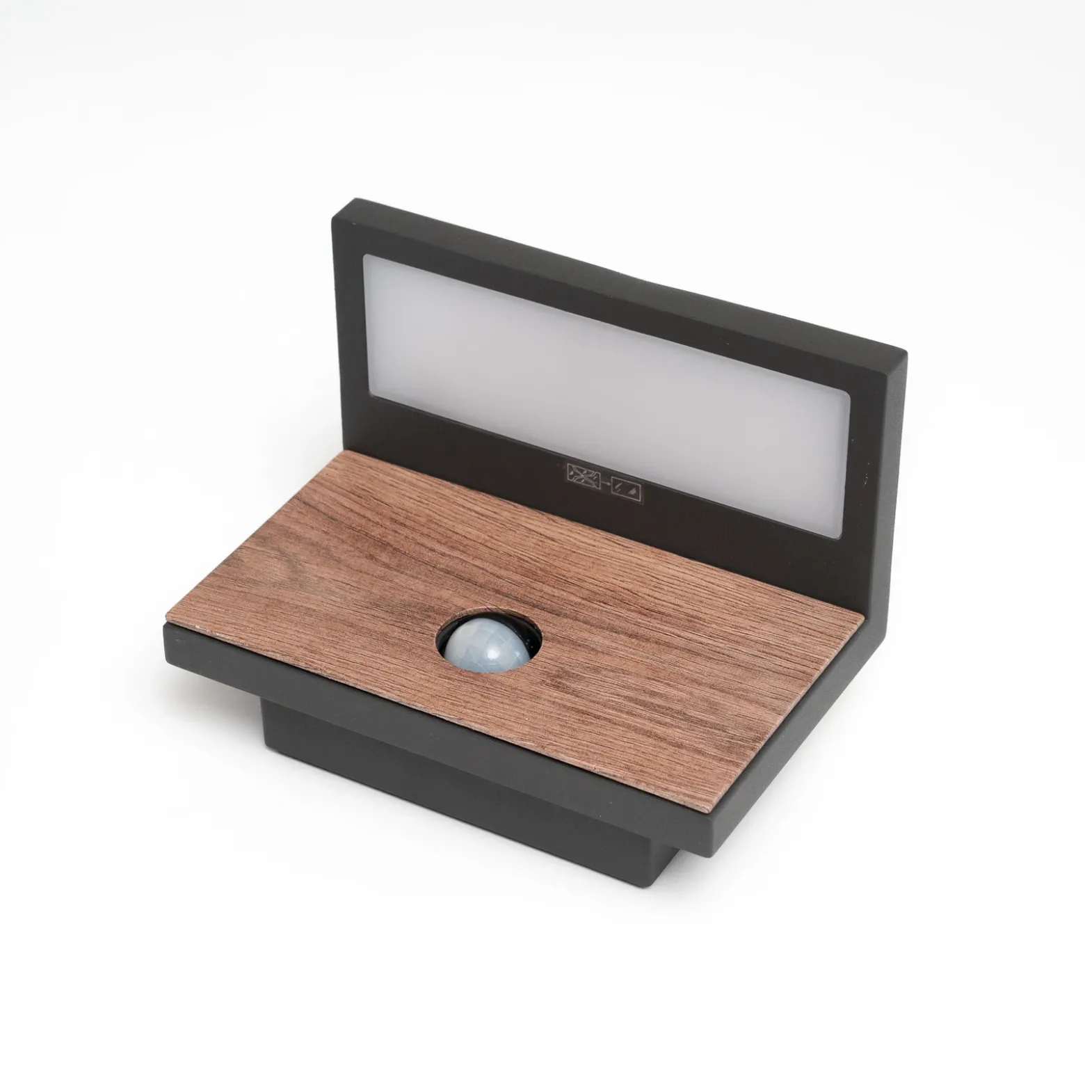 Lucande Lignus aplique LED, detector de movimiento