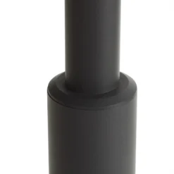 Lucande Lámpara de exterior Dunia, antracita, metal, altura 220 cm