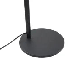 Lucande lámpara de pie Silka, altura 173 cm, negro, metal