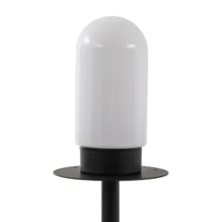 Lucande lámpara de terraza Solvindor, caqui, plástico IP44
