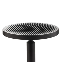 Lucande lámpara exterior LED Akito, antracita, 220 cm, IP54