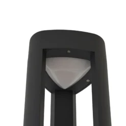 Lucande Lámpara exterior LED Pirron, 230 cm, antracita, IP65