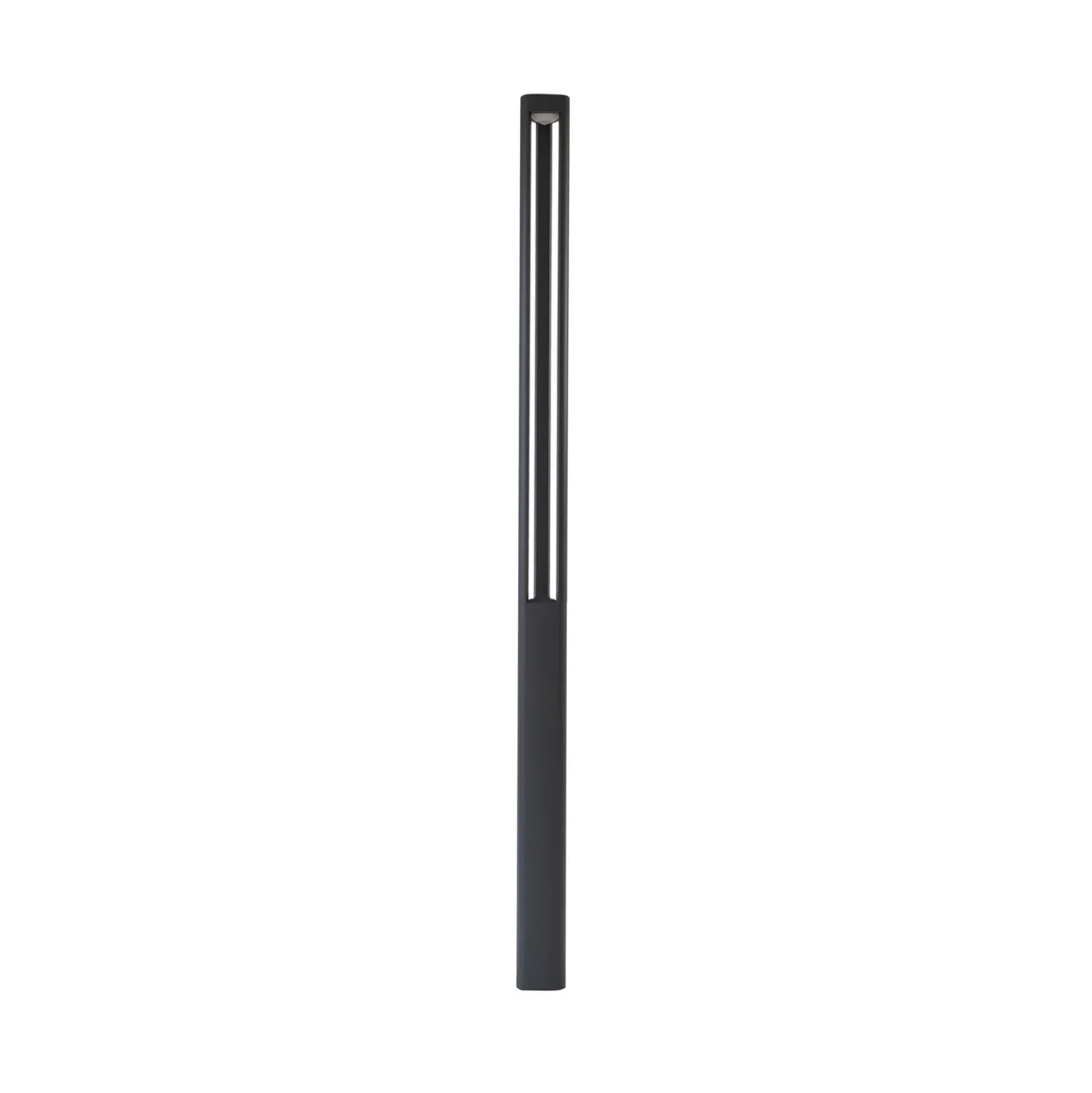 Lucande Lámpara exterior LED Pirron, 230 cm, antracita, IP65