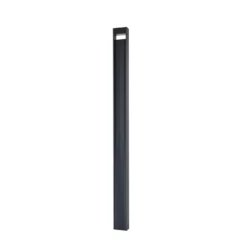Lucande lámpara exterior LED Tavion, 230 cm, antracita, IP65