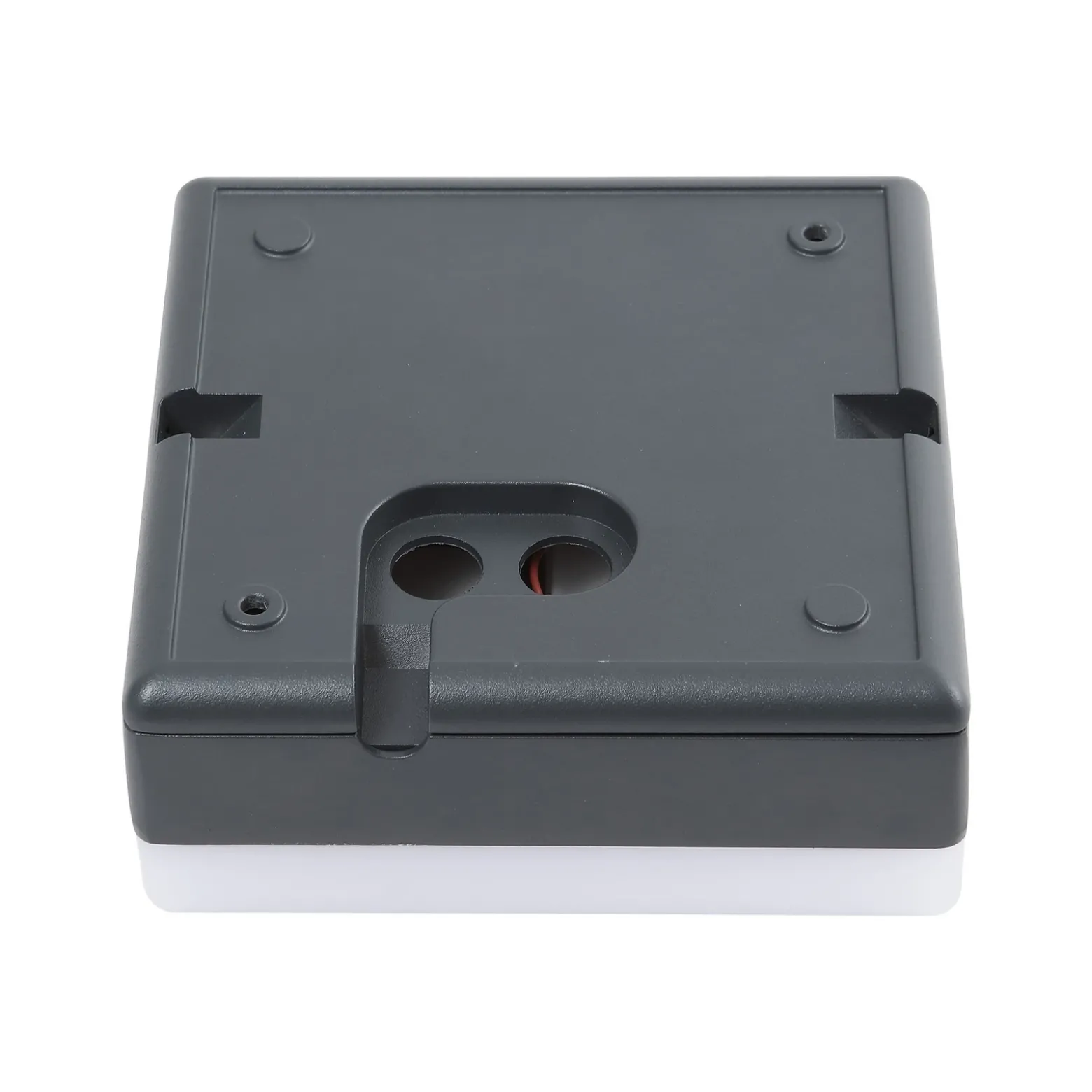 Lucande Lámpara LED de techo Thilo, 16cm, antracita, sensor, IP54