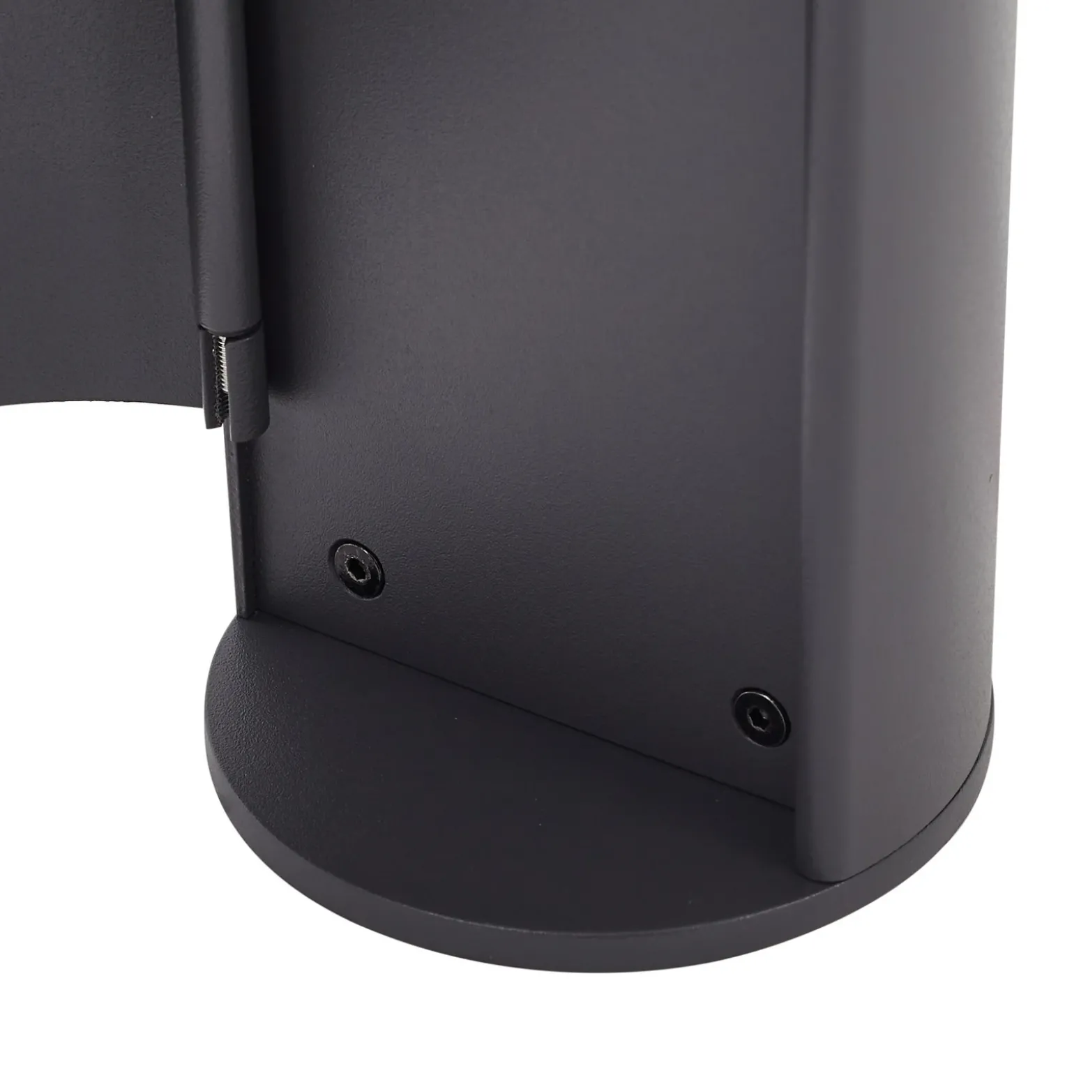 Lucande Lámpara sobremuro Corban, gris, sensor, enchufes, IP44