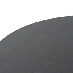 Lucande Lámpara sobremuro LED solar Elario, 44 cm, negra, sensor