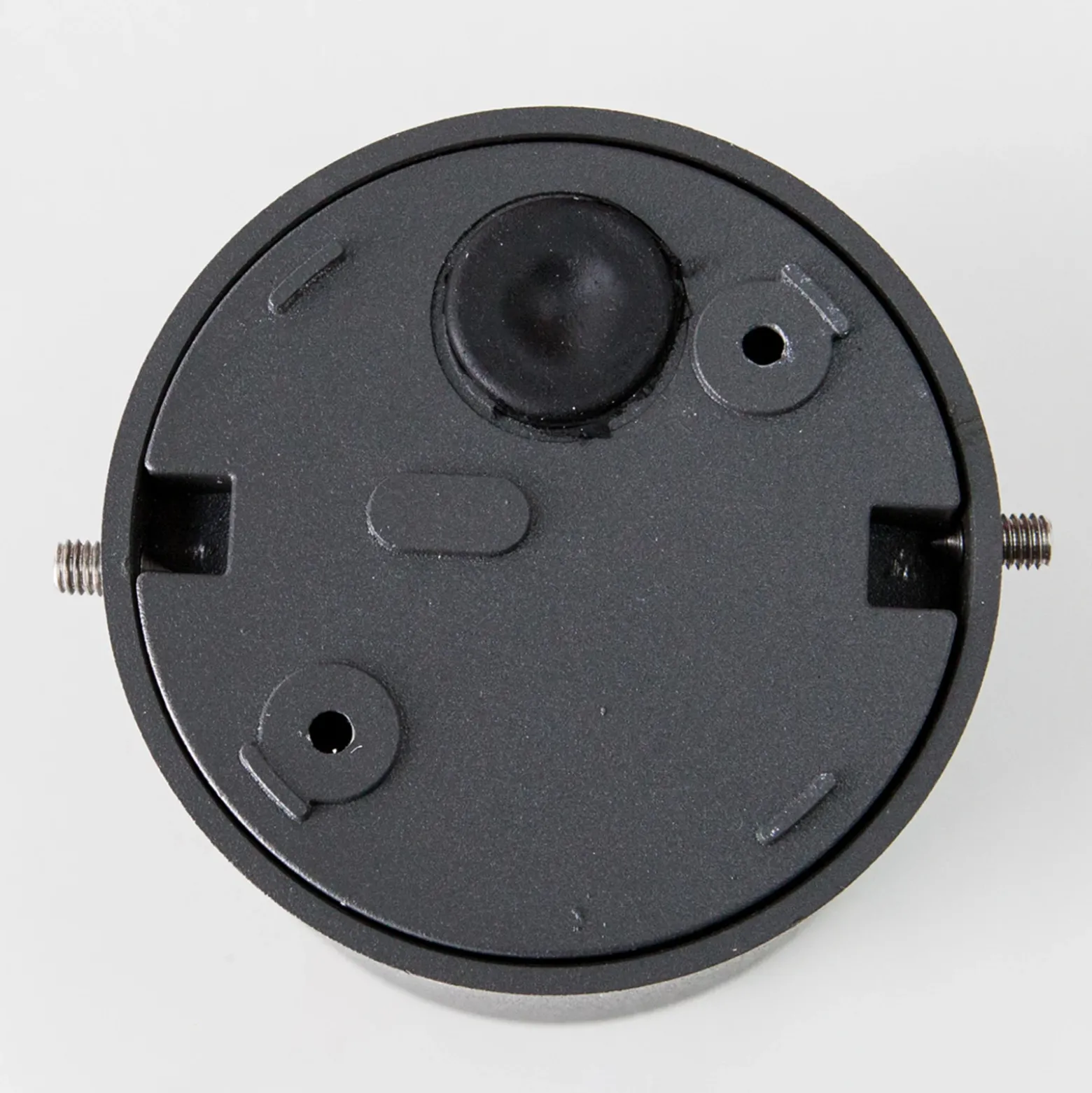 Lucande plafón LED Meret, redondo, antracita, metal