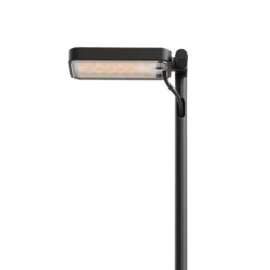Luceplan Bolardo luminoso LED Flia, 2 luces, negro, plástico