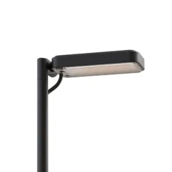 Luceplan Bolardo luminoso LED Flia, 2 luces, negro, plástico
