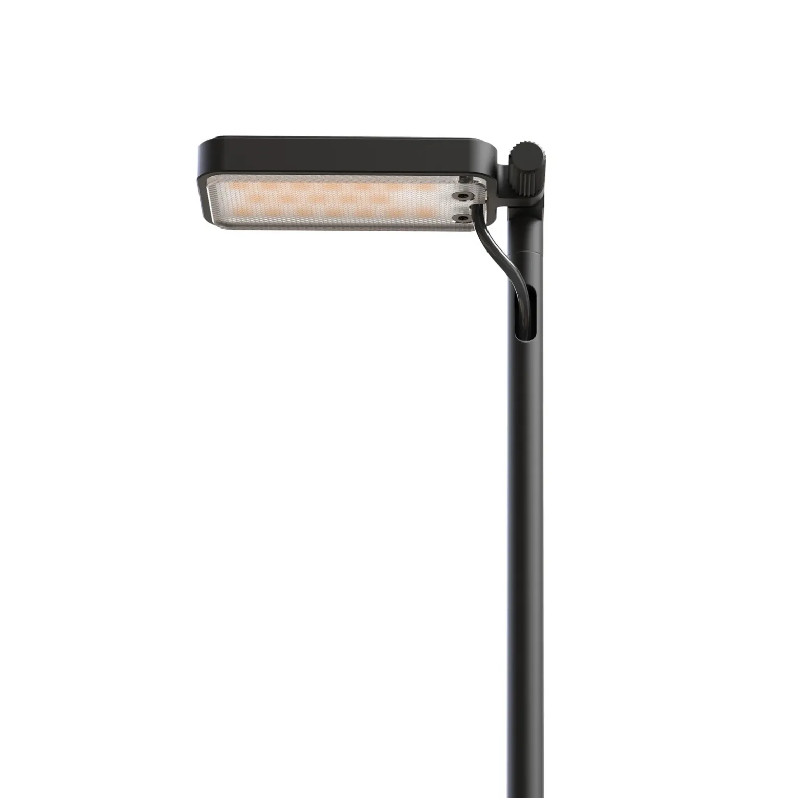 Luceplan Bolardo luminoso LED Flia, 120 cm de altura, negro, plástico